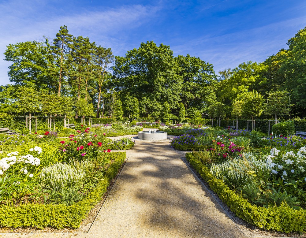 Gradierwerksgarten, Kurpark Bad Hamm in Hamm