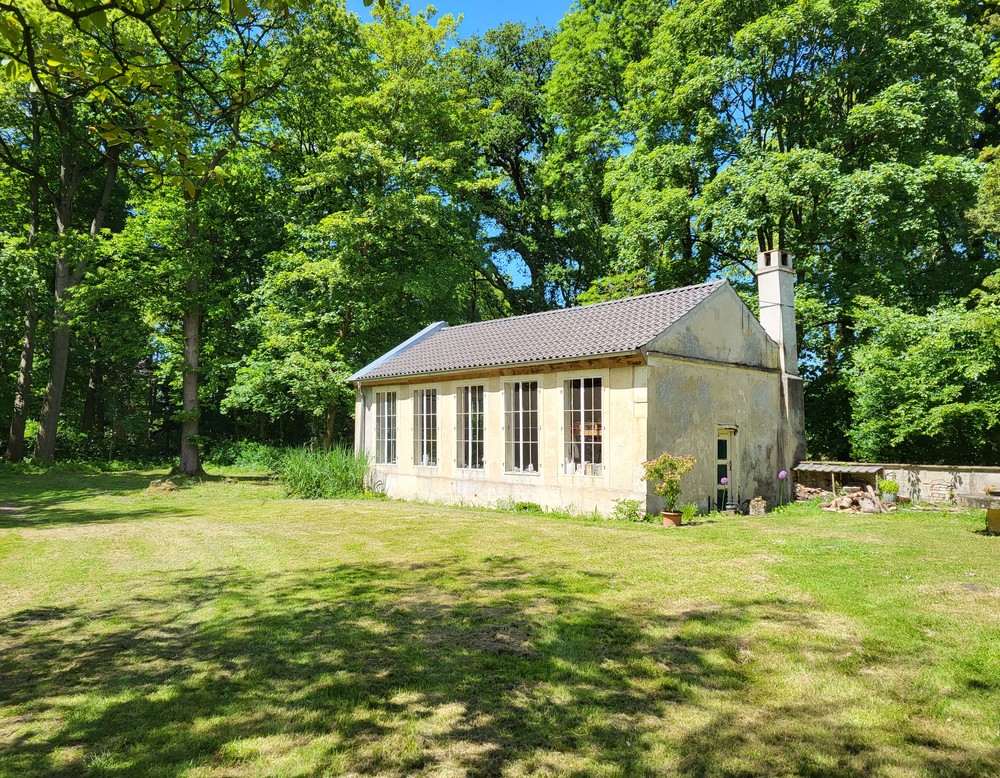 Garten Haus Stapel