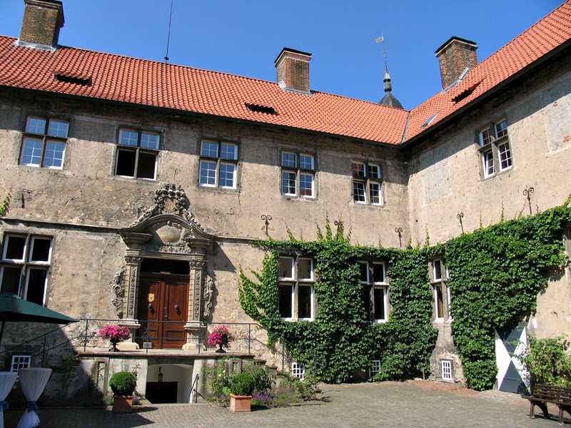 Ascheberg, Innenhof des Schlosses Westerwinkel