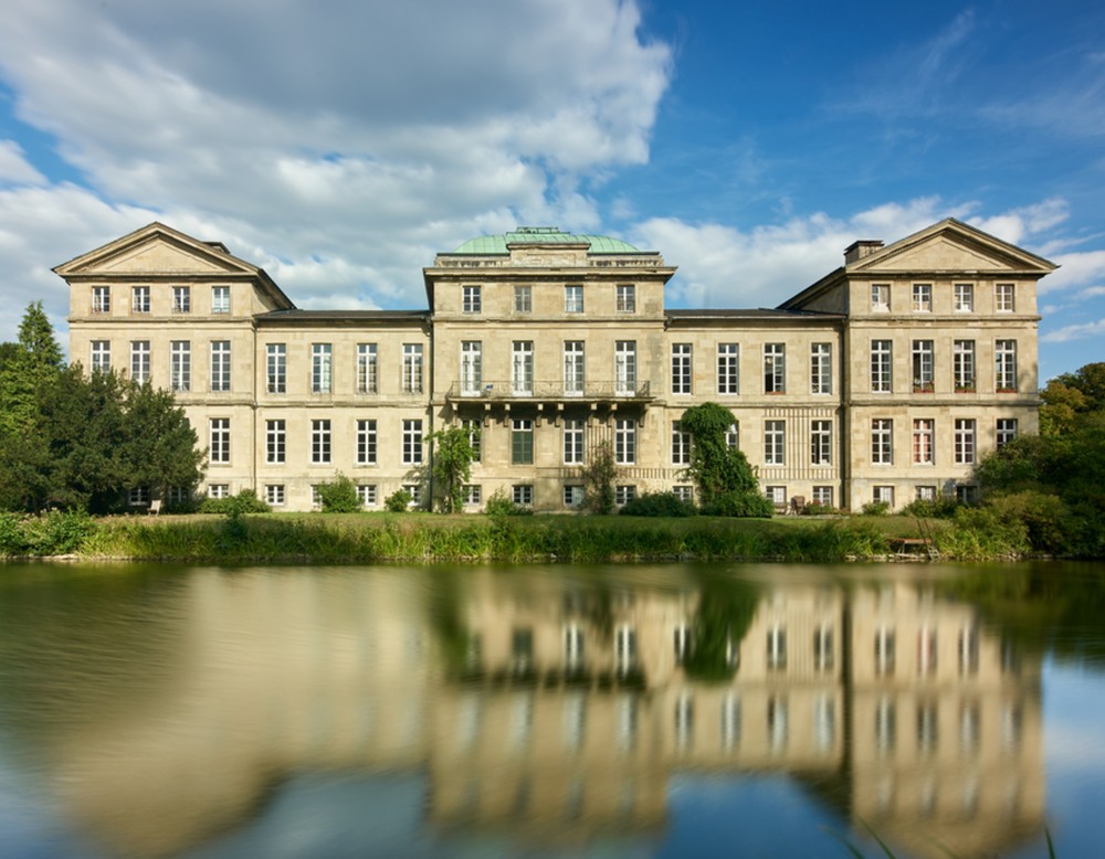 Garten des Wasserschlosses Haus Stapel