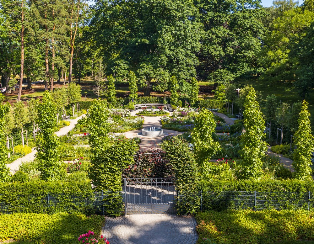 Gradierwerksgarten, Kurpark Bad Hamm in Hamm