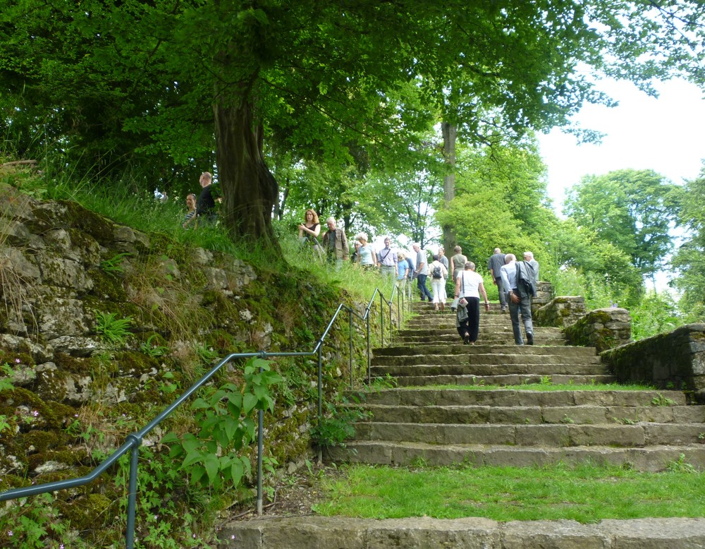 Parklandschaft Johannisberg in Bielefeld, Historische Treppenanlage