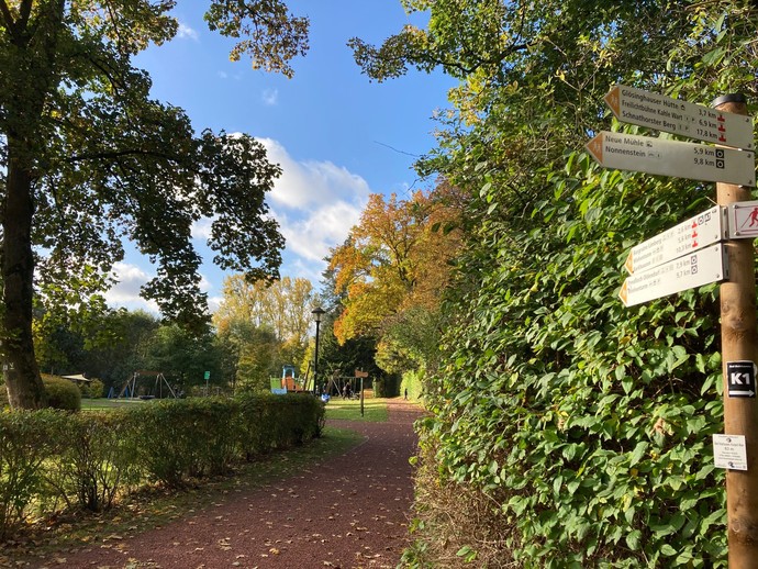 Preußisch Oldendorf: Kurpark Bad Holzhausen